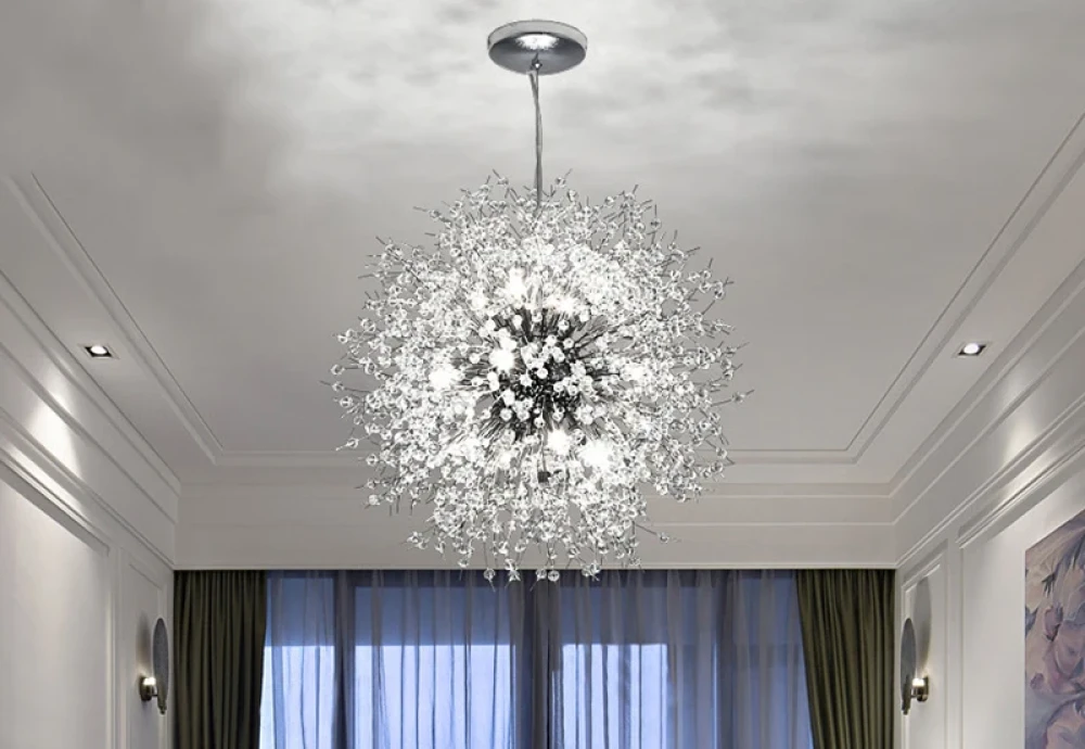 crystal beaded chandelier